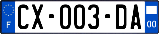 CX-003-DA