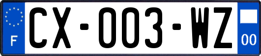 CX-003-WZ