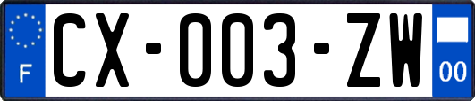 CX-003-ZW