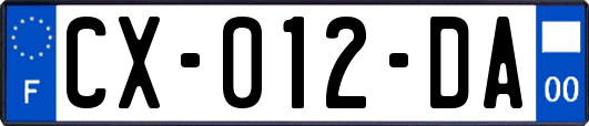 CX-012-DA