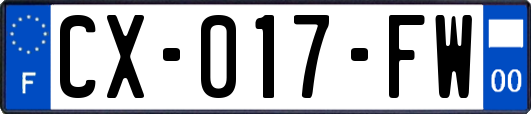 CX-017-FW