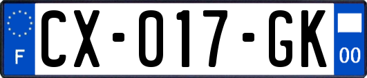 CX-017-GK