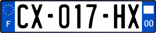 CX-017-HX