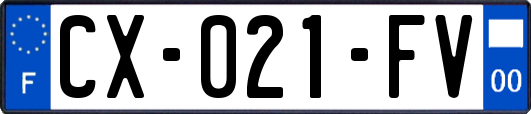 CX-021-FV