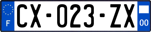 CX-023-ZX