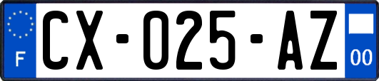 CX-025-AZ