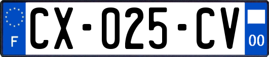 CX-025-CV