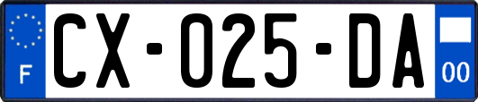 CX-025-DA