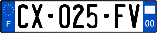 CX-025-FV