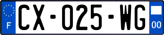 CX-025-WG