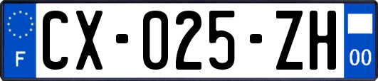 CX-025-ZH