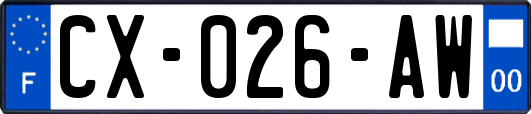 CX-026-AW