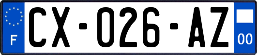 CX-026-AZ