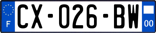 CX-026-BW