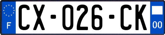 CX-026-CK
