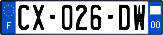 CX-026-DW