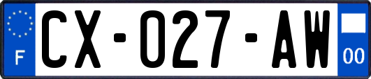 CX-027-AW