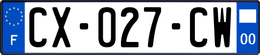 CX-027-CW