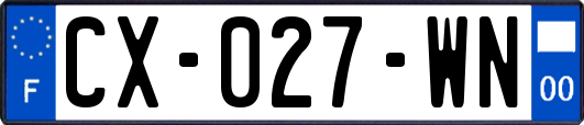 CX-027-WN