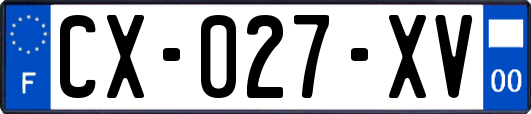 CX-027-XV