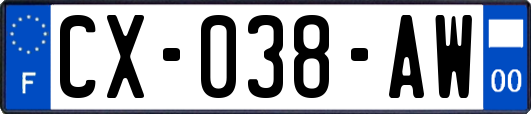 CX-038-AW