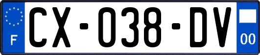 CX-038-DV