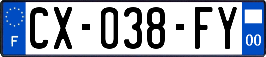 CX-038-FY