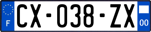 CX-038-ZX