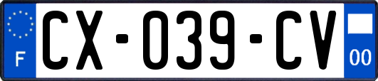 CX-039-CV