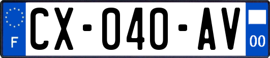 CX-040-AV