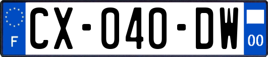 CX-040-DW