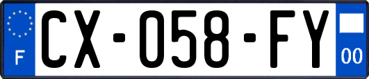 CX-058-FY