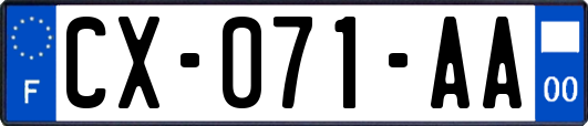 CX-071-AA