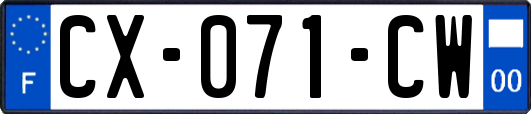 CX-071-CW