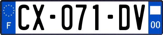 CX-071-DV