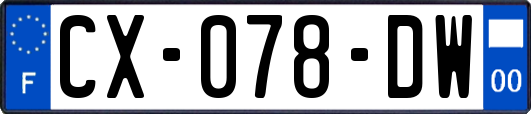 CX-078-DW