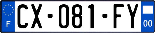 CX-081-FY