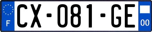 CX-081-GE