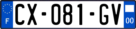 CX-081-GV