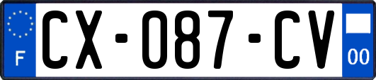 CX-087-CV