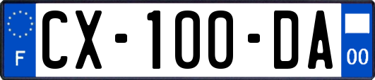 CX-100-DA