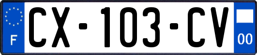 CX-103-CV