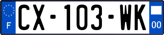 CX-103-WK