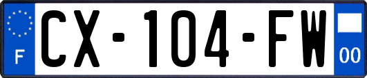 CX-104-FW