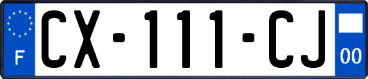 CX-111-CJ