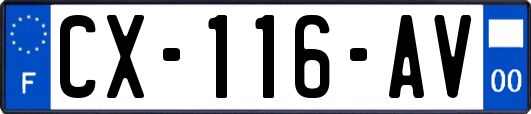 CX-116-AV