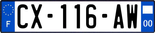 CX-116-AW