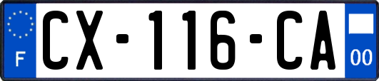 CX-116-CA