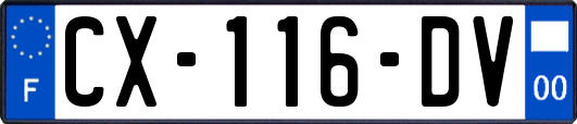 CX-116-DV