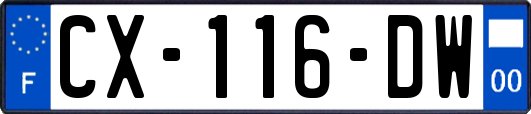 CX-116-DW